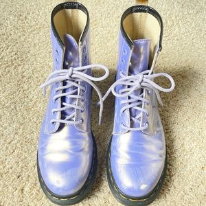 Iridescent Doc Martens